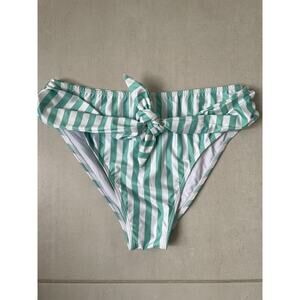 Kenny Flowers Swim Bikini Bottom Tie Waist Lanai Striped Swimwear
